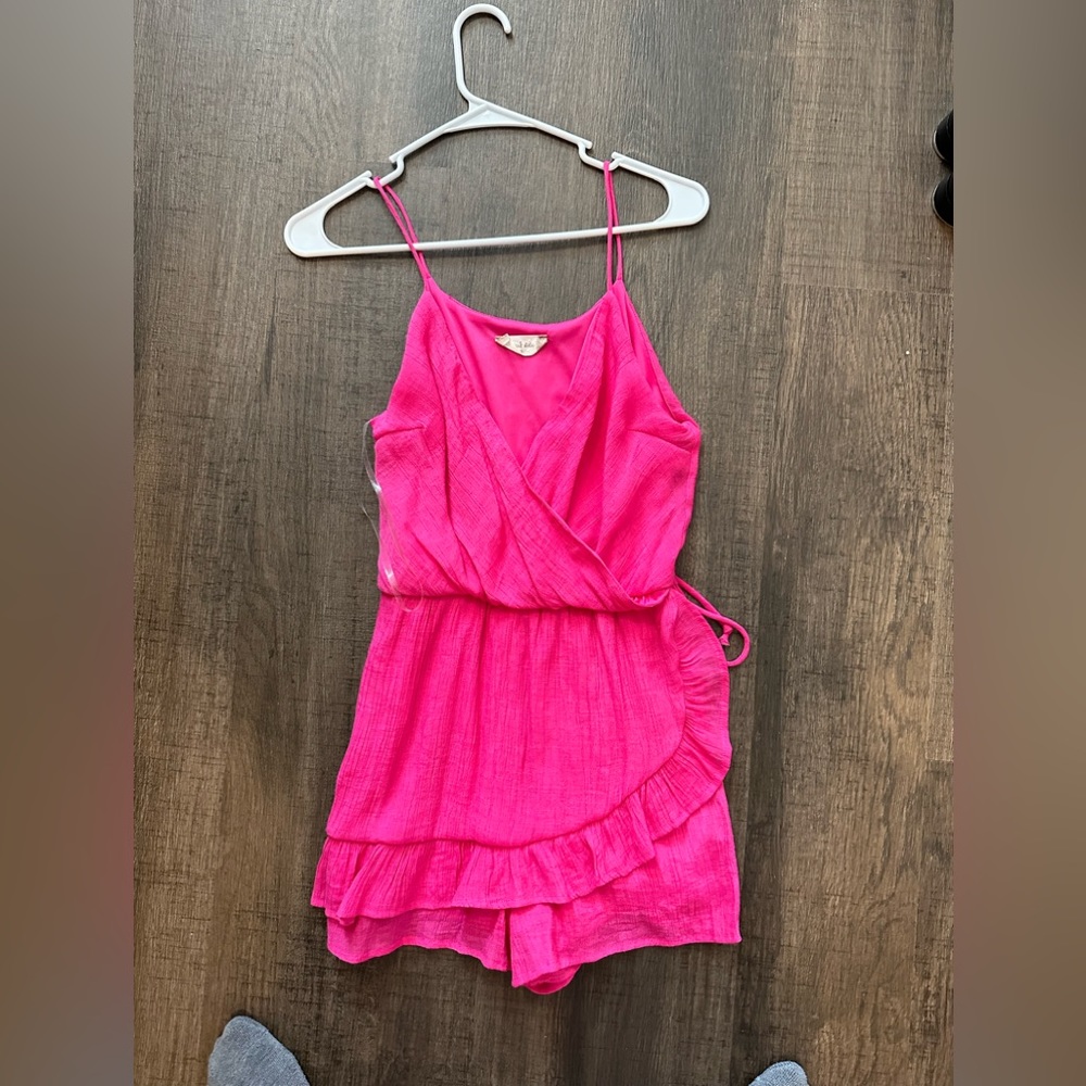 Pink Altard state romper